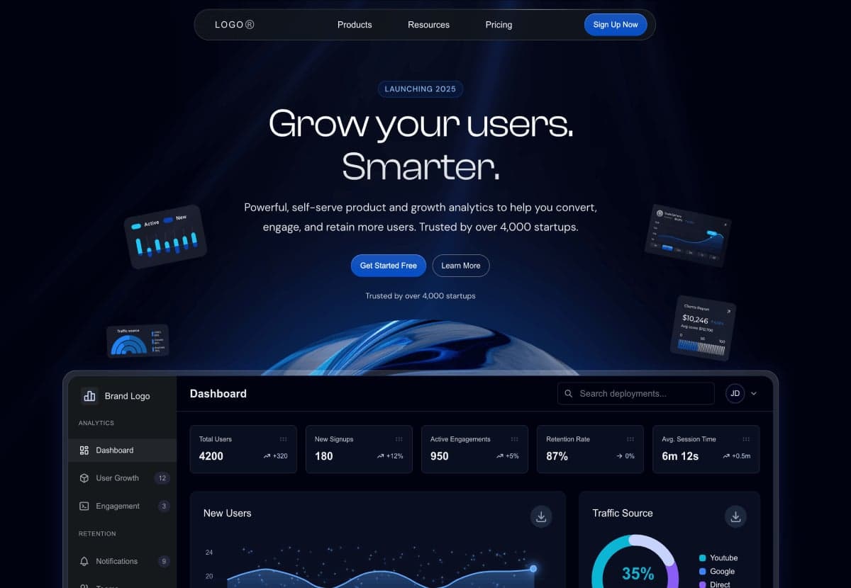 Free Landing Page Templates