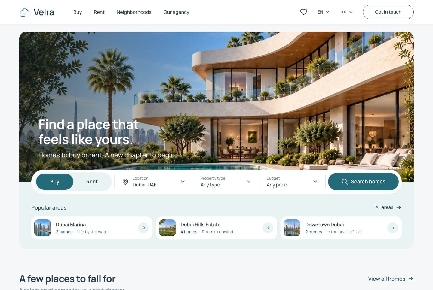 Next.js Real Estate Template with Agency Dashboard and AI Staging - Next.js Next.js Real Estate Templates template preview - Aniq-UI