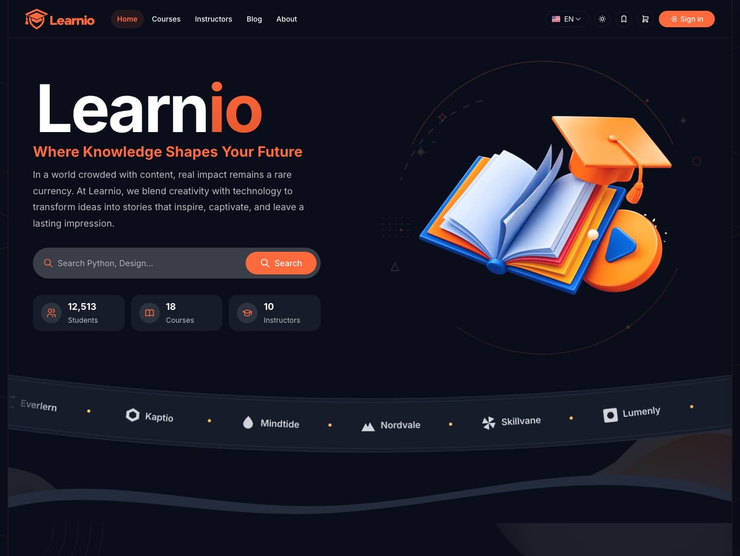 Learnio in English
